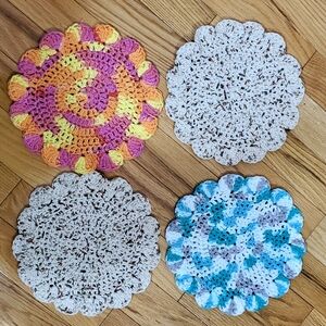 Crochet Dishcloths- set of 4